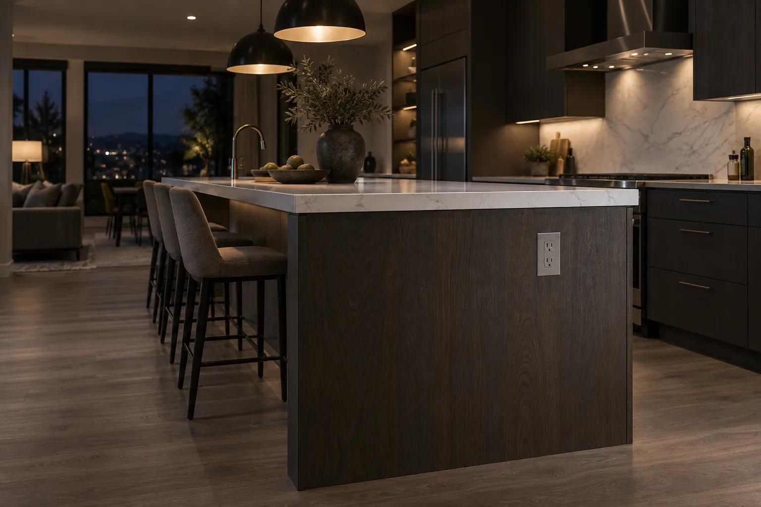 Homeowner guide, Greenville, SC: kitchen island receptacle